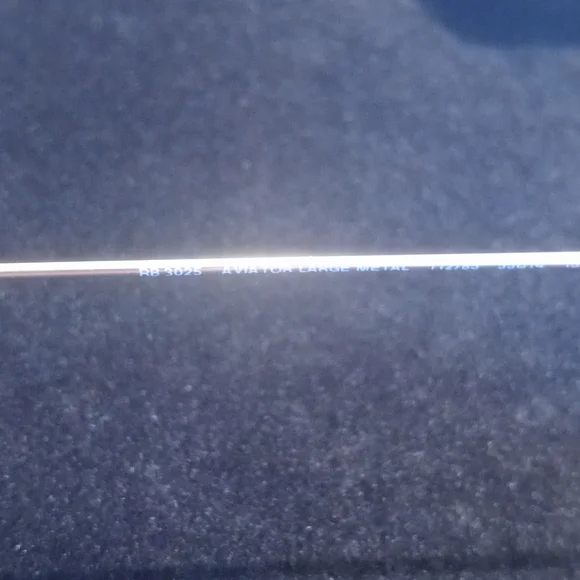 Ray-Ban Gold / Smoked Amber Brown Aviator Sunglasses - Picture 4 of 10